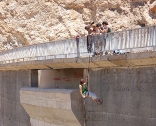 Realizando el descenso